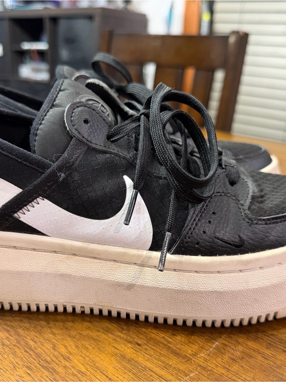 Nike Court Vision Black Platform